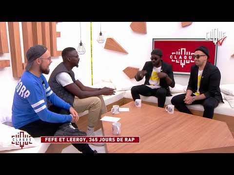 Féfé et Leeroy : 365 jours de Rap - CLIQUE TV