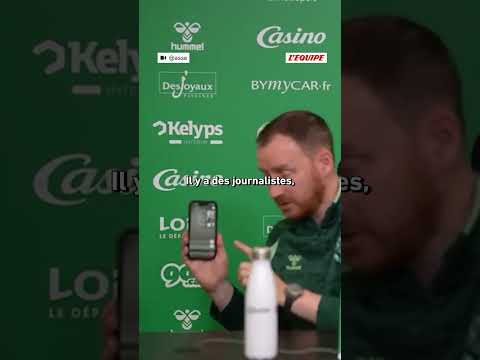 😊 Quand Ian Cathro répond à sa fille... en pleine conférence de presse #asse #football #ligue2bkt