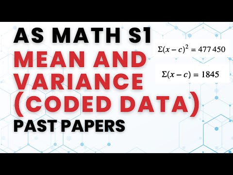 S1 Mean and Standard deviation - How to Calculate Mean and Standard Deviation or Variance
