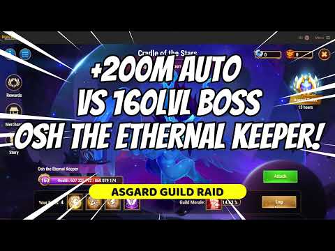 ⚔️💥 Crushing 160LVL Osh 💀 +200M Damage Auto Battle 💪