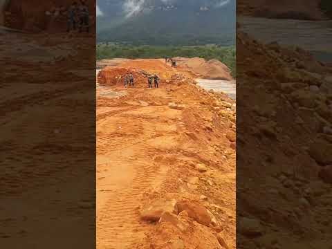 Barragem se rompe em Ponte Alta do Bom Jesus Tocantins #tocantins #serrasgeraisdotocantins