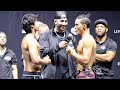 FAZE JARVIS TAUNTS MICHAEL LE IN INTENSE FACE TO FACE AT WEIGH IN - FULL VIDEO