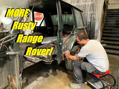 RUSTY RANGE 2! Inner & Outer Sill and Floor Replacement on the Range Rover Classic
