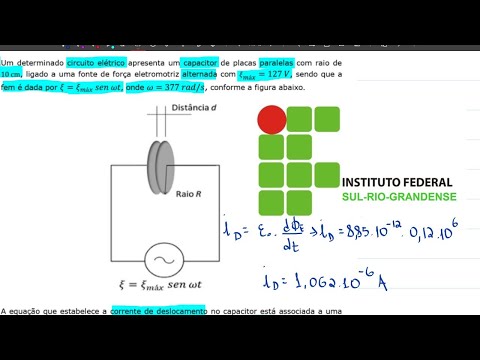 FÍSICA PARA CONCURSOS - QUESTÃO CONCURSO PROFESSOR IFSul