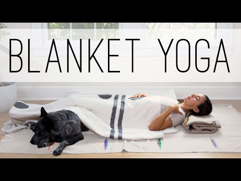 Blanket Yoga  |  Full Yoga Relation Practice thumnail