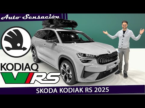 Presentación Skoda Kodiaq RS 2024 🌶️🇨🇿 Un SUV familiar práctico y espacioso pero con picante