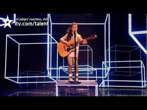 Lauren Thalia Earthquake - Britain's Got Talent 2012 Live Semi Final - UK version