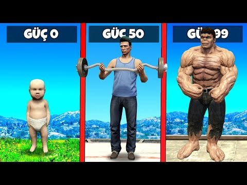 DÜNYANIN EN GÜÇLÜ SÜPER BEBEGI OLDUM - GTA 5 MODS