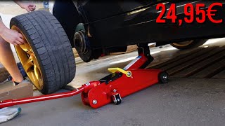 Billig Wagenheber auf Amazon bestellt und getestet!