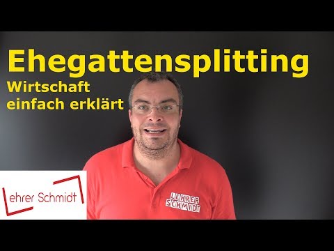 Spousal splitting | Taxes | Economy | Lehrerschmidt