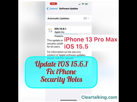 Update iOS 15.6.1 immediately to fix security holes on iPhone