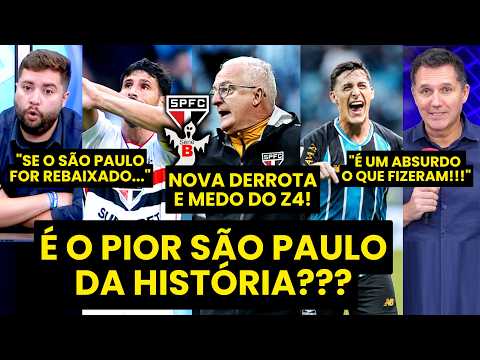 “O REBAIXAMENTO do SÃO PAULO TÁ CADA DIA MAIS PERTO! Gente…” | DERROTA DE VIRADA pro GRÊMIO!