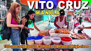 VITO CRUZ Malate Manila Walking Tour |  Schools, High-Rises & Street Vibes