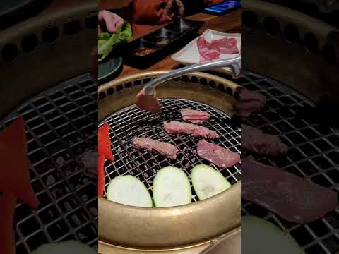 Churrasco coreano em King's Cross, Londres #shorts