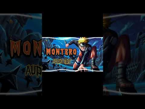 Montero audio edit (call me by your name) - lil nas x |black screen| [AMV/edit] #audio edit #montero