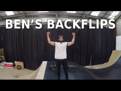 Ali Clarkson Vlog 23 - Ben's Backflips