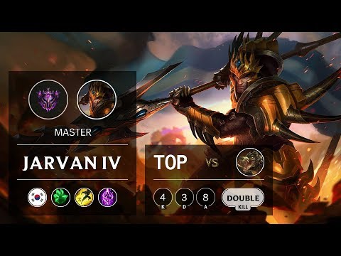 Jarvan IV Top vs Renekton - KR Master Patch 9.15