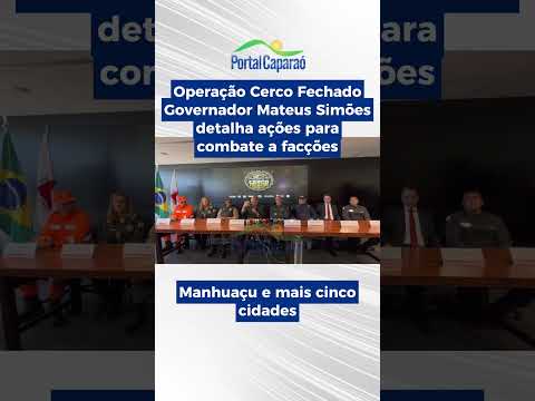 Governo mapeia 26 locais de atuação do PCC, CV e TCP em Manhuaçu e mais cinco cidades de MG