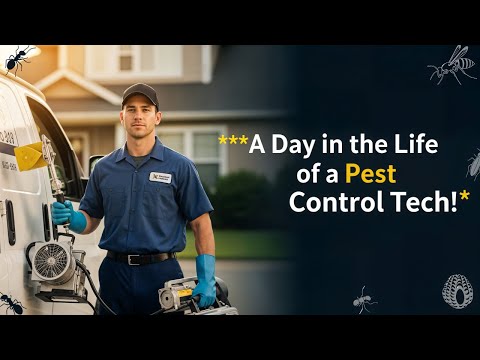 A Day in the Life of a Pest Control Contractor/ Service Technician