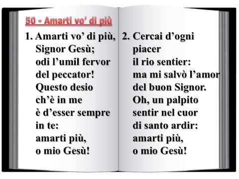 50 Amarti vo' di più - Innario Chiesa Cristiana Avventista del Settimo Giorno 2014