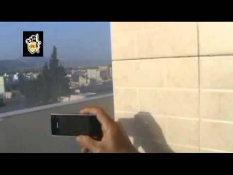 استهداف مقرات النظام بقذيفة آر بي جي من قبل الجيش الحر في مدينة دوما في ريف دمشق