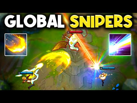 We Played 2 One-shot Champs That SNIPE From Across The Map in URF - Ft. Professor Akali and Body