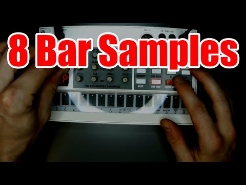 Volca Sample jam with LONG samples