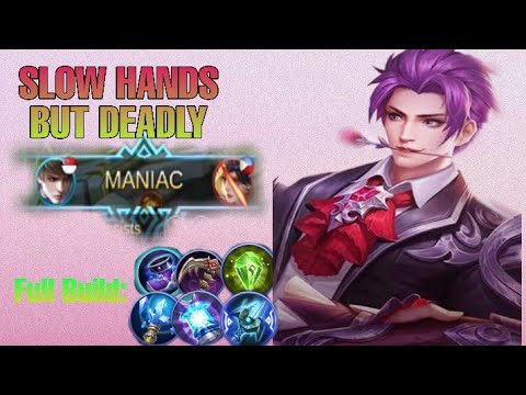 SLOW HANDS BUT DEADLY | PERFECT MANIAC WITH 11 KILL by [CARBONQUILLO17] -MLBB