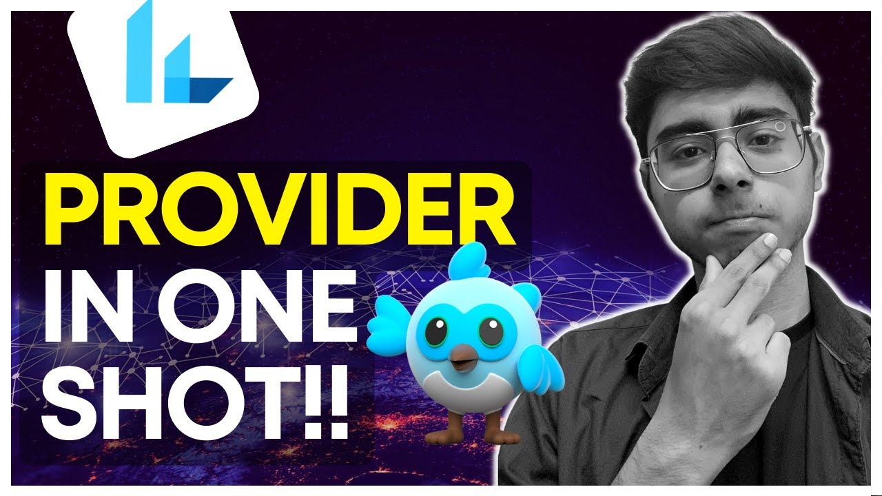 🥵 Flutter Provider State Management! | Make a simple Project | Flutter | Provider | App Developer