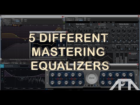 5 Different Mastering EQs
