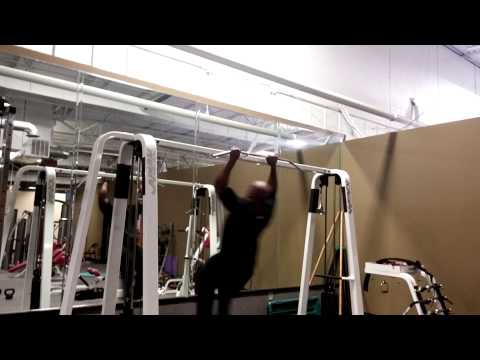 Muscle ups at 280lbs