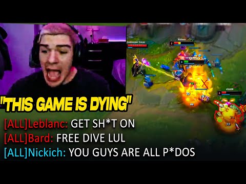 League Of Legends But I Lose My Mind In Every Play