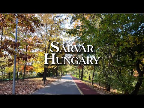 Experience The Stunning Autumn Shades Of Sárvár Lake in Hungary! 4K