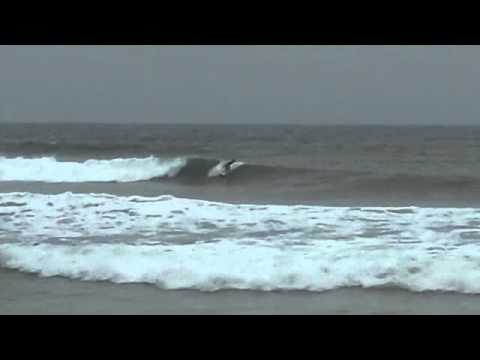 Olman Morales Surfing Santa Teresa
