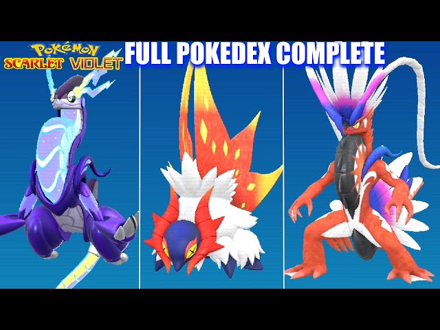 Pokemon Scarlet and Violet Pokedex guide - All confirmed and leaked legendaries so far