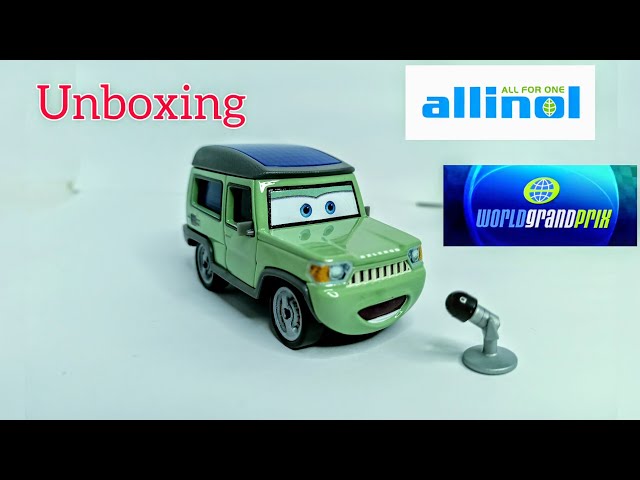Vídeo relacionado con Mattel Disney Miles Axelrod, Y0485 Cars, Die-Cast 1:55 Coches, Vehículos Mattel