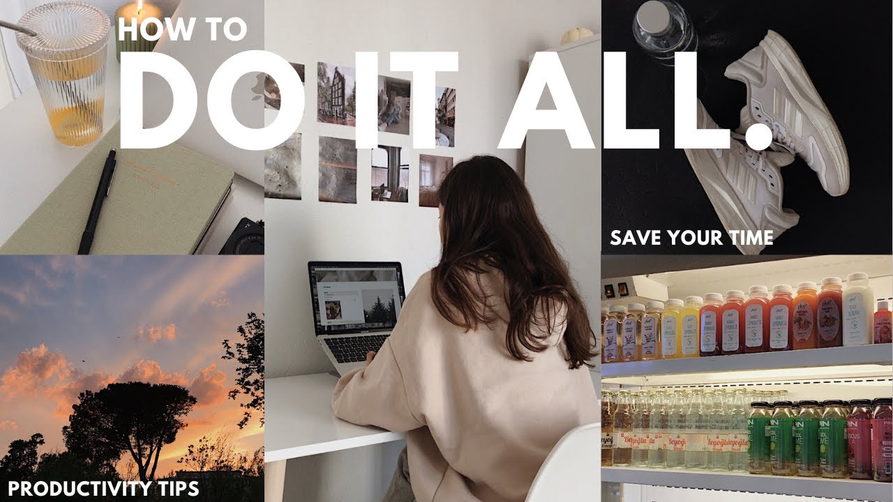 HOW TO MAKE TIME FOR EVERYTHING (seriously): staying productive, time management, planning tips 🗓️