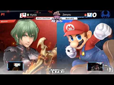 BYOG #34 | Kyros (Byleth, Young Link) Vs. Zenyou (Mario) | Top 8 Winners Semi-Final