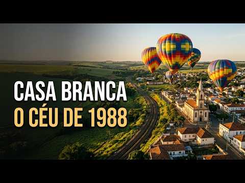 CASA BRANCA: UMA FOTOGRAFIA DA CIDADE E A CURIOSIDADE DOS BALÕES