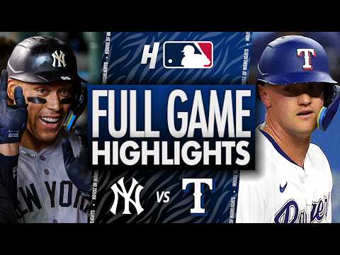 New York Yankees vs Texas Rangers - FULL GAME HIGHLIGHTS 🔥 April 27, 2026 MLB Season