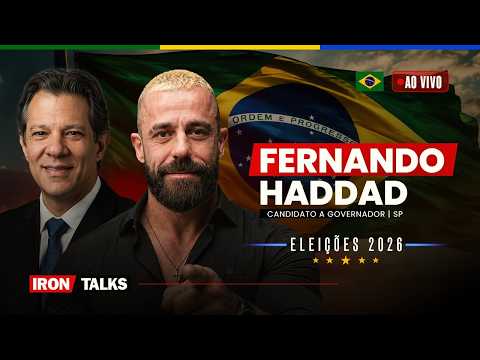 Ao vivo com Fernando Haddad e Dr Felipe Sestaro | IRONTALKS
