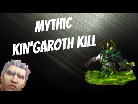 World of Warcraft Legion: Mythic Kin'garoth Kill (Mistweaver)