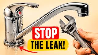 Water Leaking Under Faucet Handle? Fix It Yourself in Minutes | Easy DIY Faucet Repair.