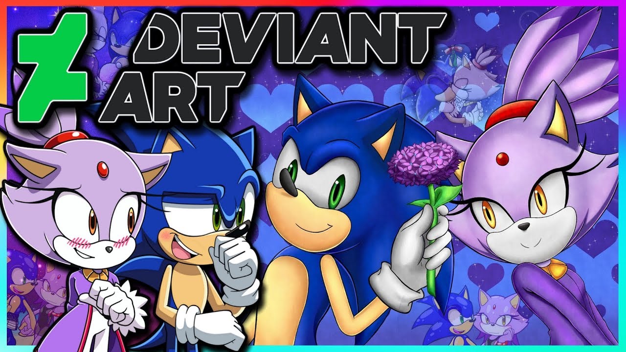 Sonic and Blaze VS DeviantArt (FT Tails)