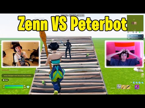Zenn VS Peterbot 1v1 Buildfights!