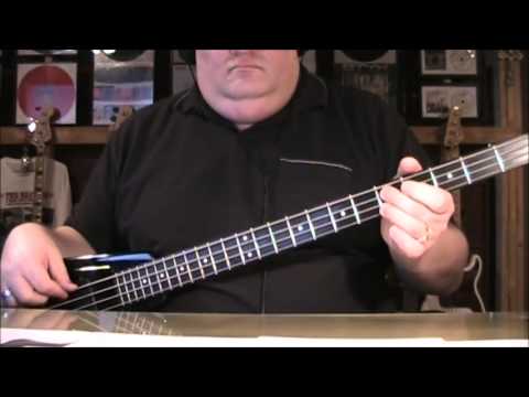 Elvis Presley Suspicious Minds Bass Cover with notes and tab