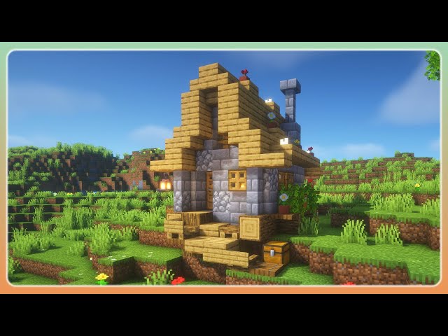 Cozy Small Starter House Minecraft Map