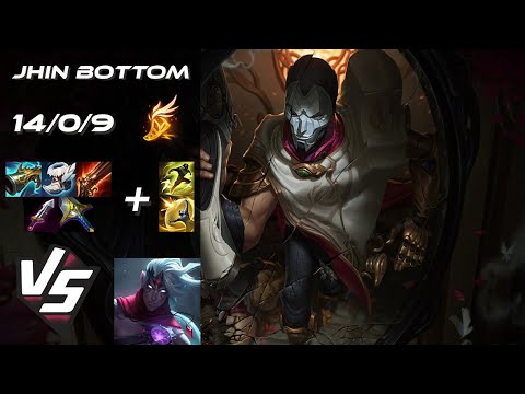 BOTTOM Jhin vs Varus - EU Challenger Patch 25.S1.4