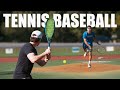 We Played a Baseball Game, But With Tennis Rackets!