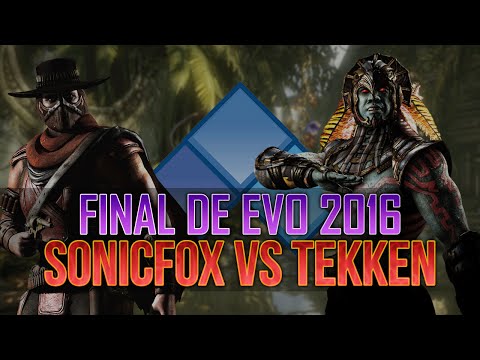 MKXL | Final de Evo 2016 | CR SonicFox vs Tekken Master | Erron Black y Alien vs Kotal Kahn